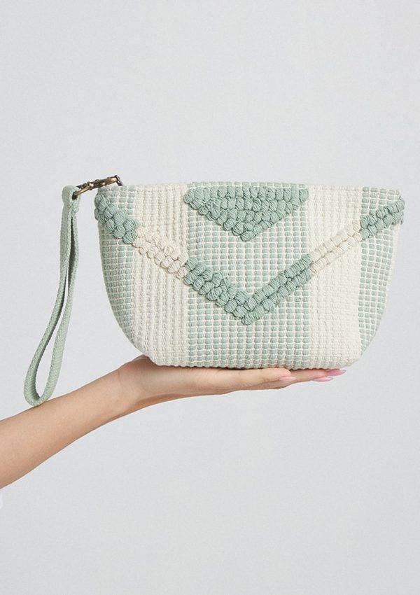 Anaru Mini Clutch Bag Mint