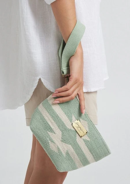 Māori Mini Clutch Mint