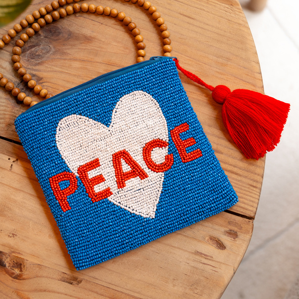Τσαντάκι Peace Medium Μπλε