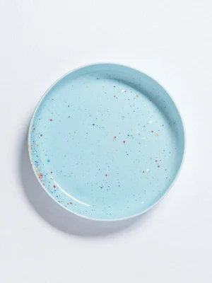 New Party Low Pasta Plate Blue ø 23 cm