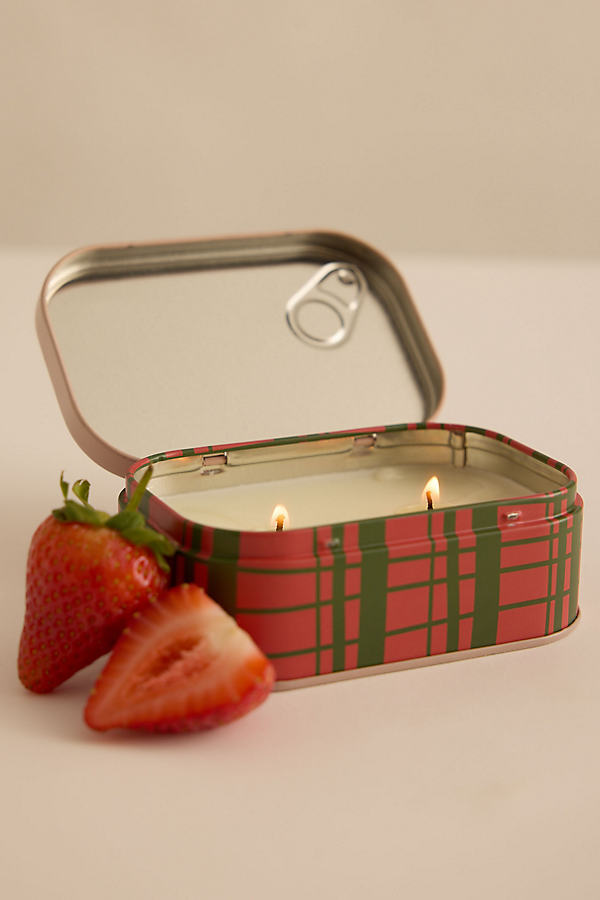 Bistro Κερί σε Μεταλλικό Δοχείο – Strawberry