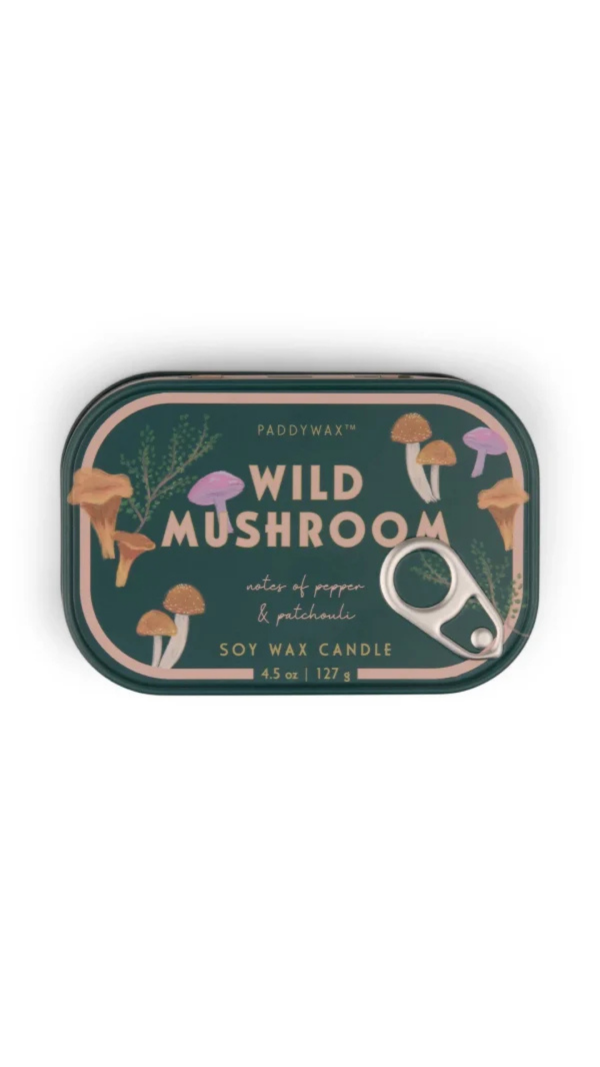 Bistro Κερί σε Μεταλλικό Δοχείο – Wild Mushroom